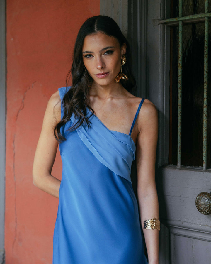 Vestido Dominga Azul Claro