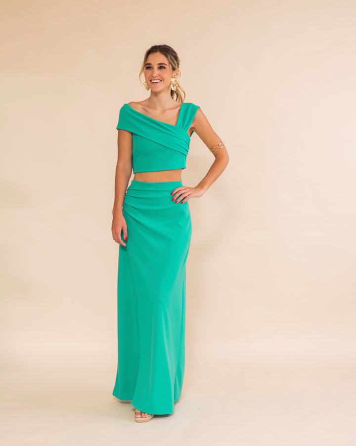 Falda Berlín Turquesa