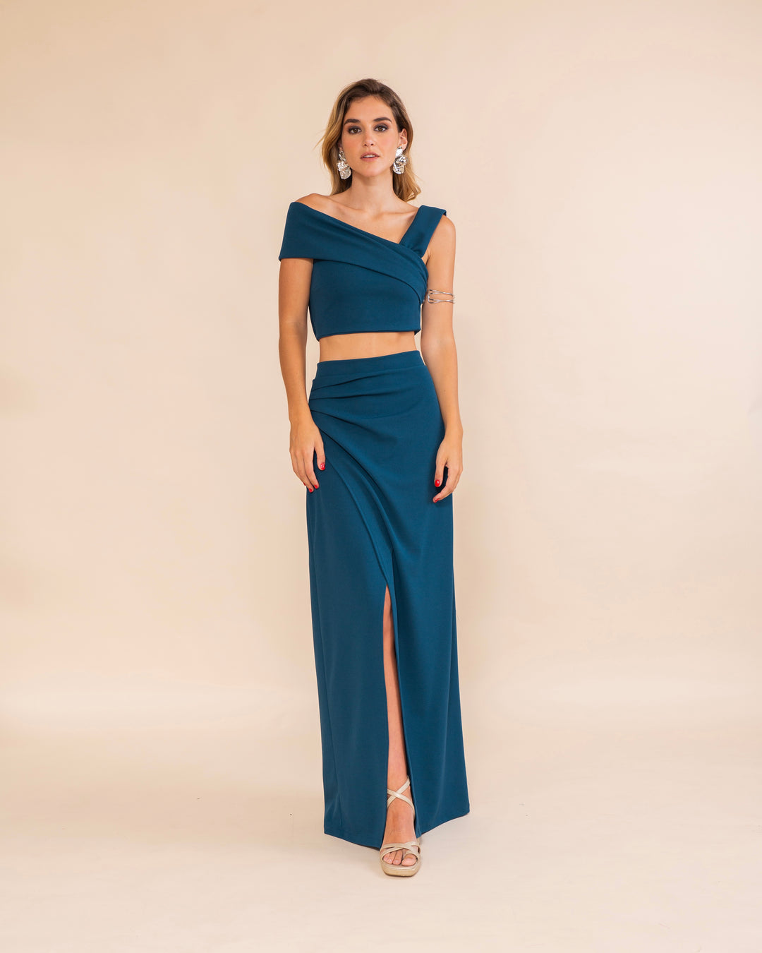 Falda Berlín azul