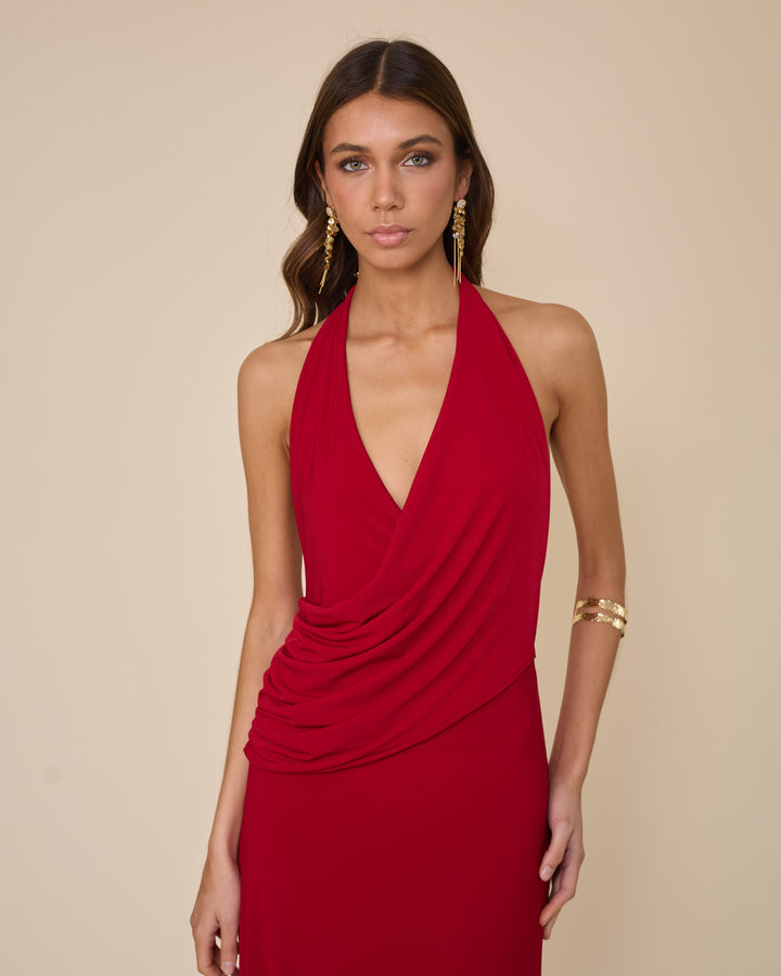 Vestido Julieta Rojo Italiano