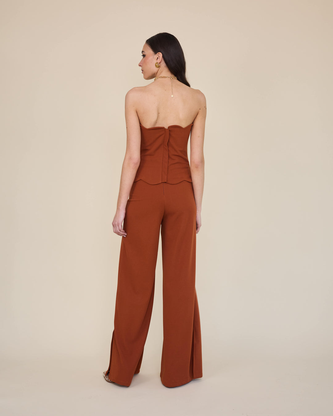 Pantalon Amalia Terracota