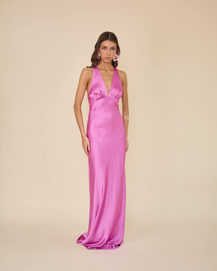 Vestido Amparo Rosado