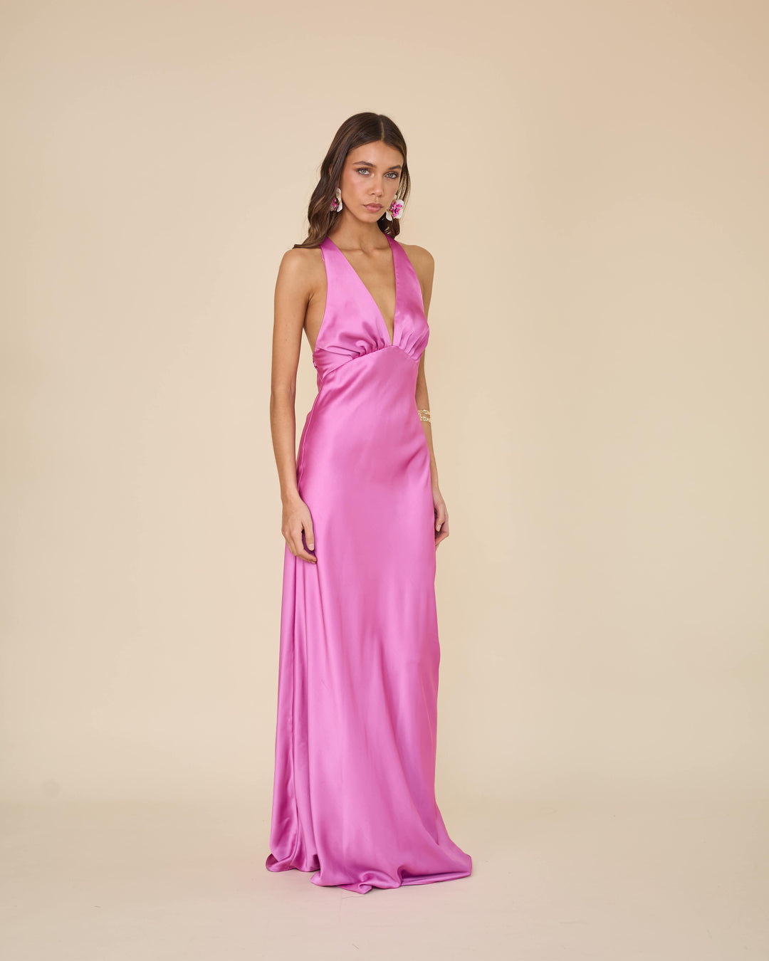 Vestido Amparo Rosado