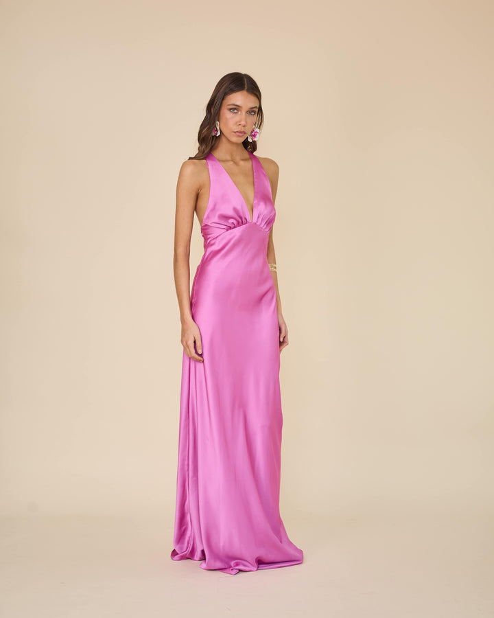 Vestido Amparo Rosado