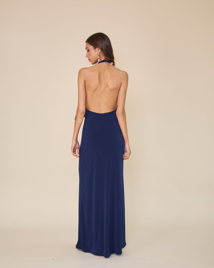 Vestido Julieta Azul Marino