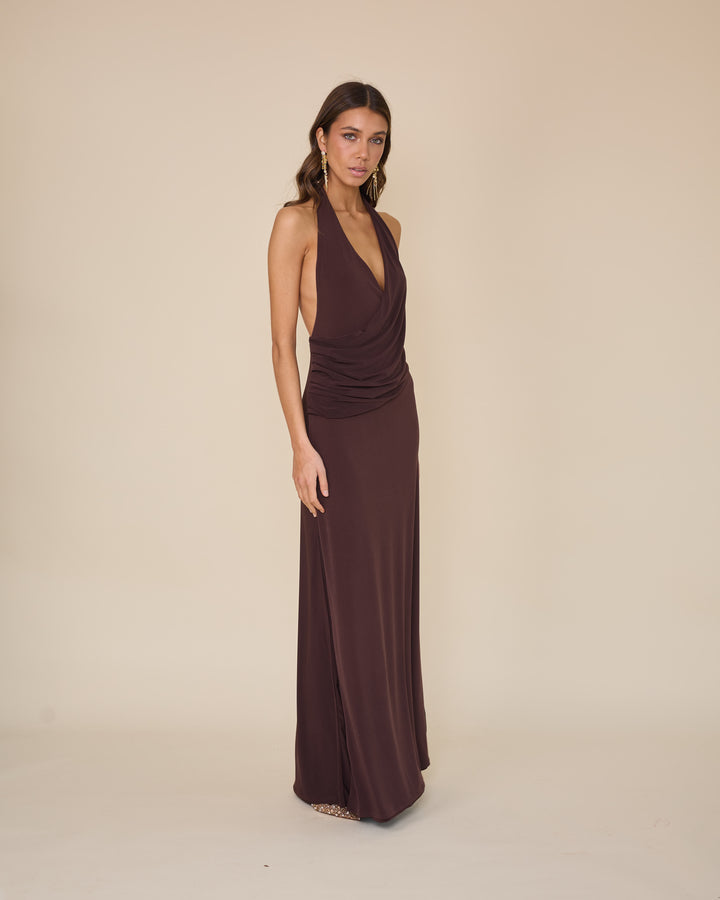 Vestido Julieta Cafe