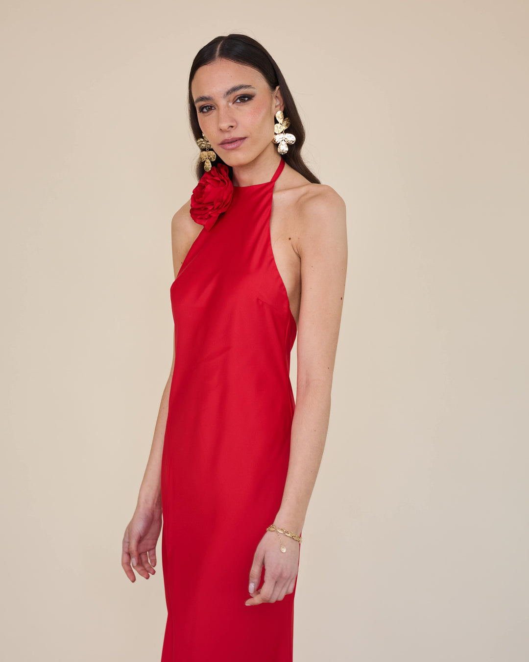 Vestido Bianca Rojo
