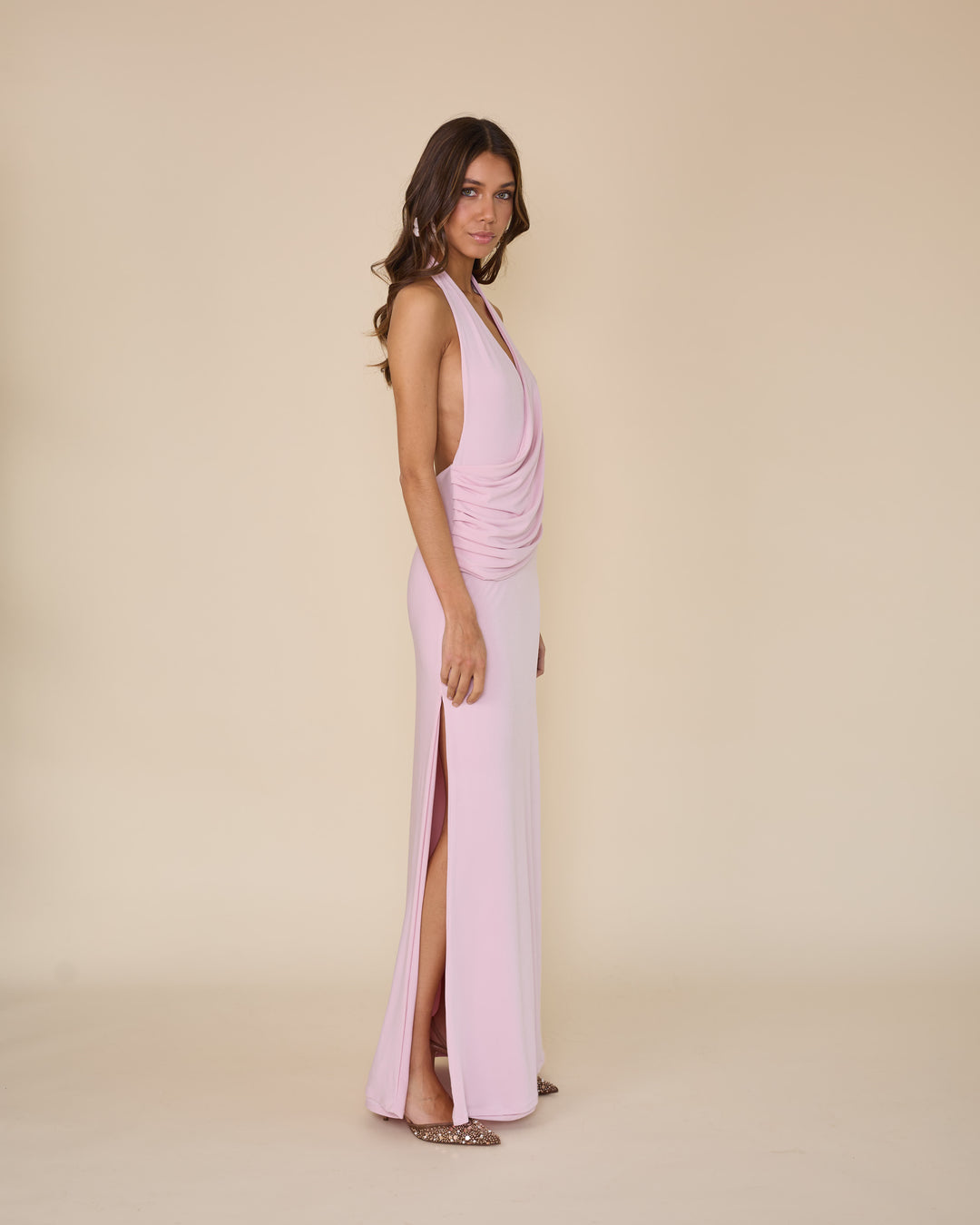 Vestido Julieta Rosado Clarito