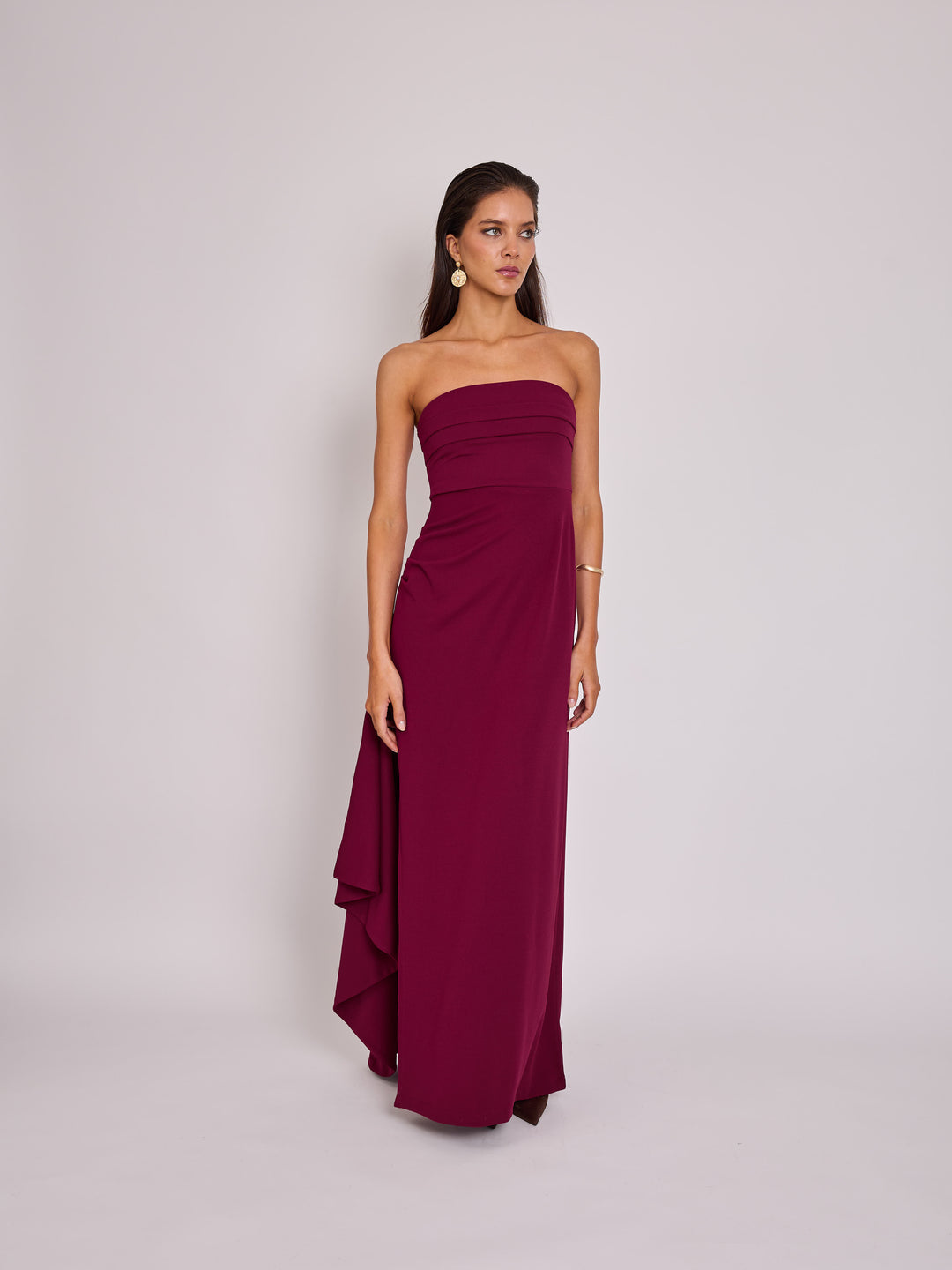 Vestido Lucia Burdeo