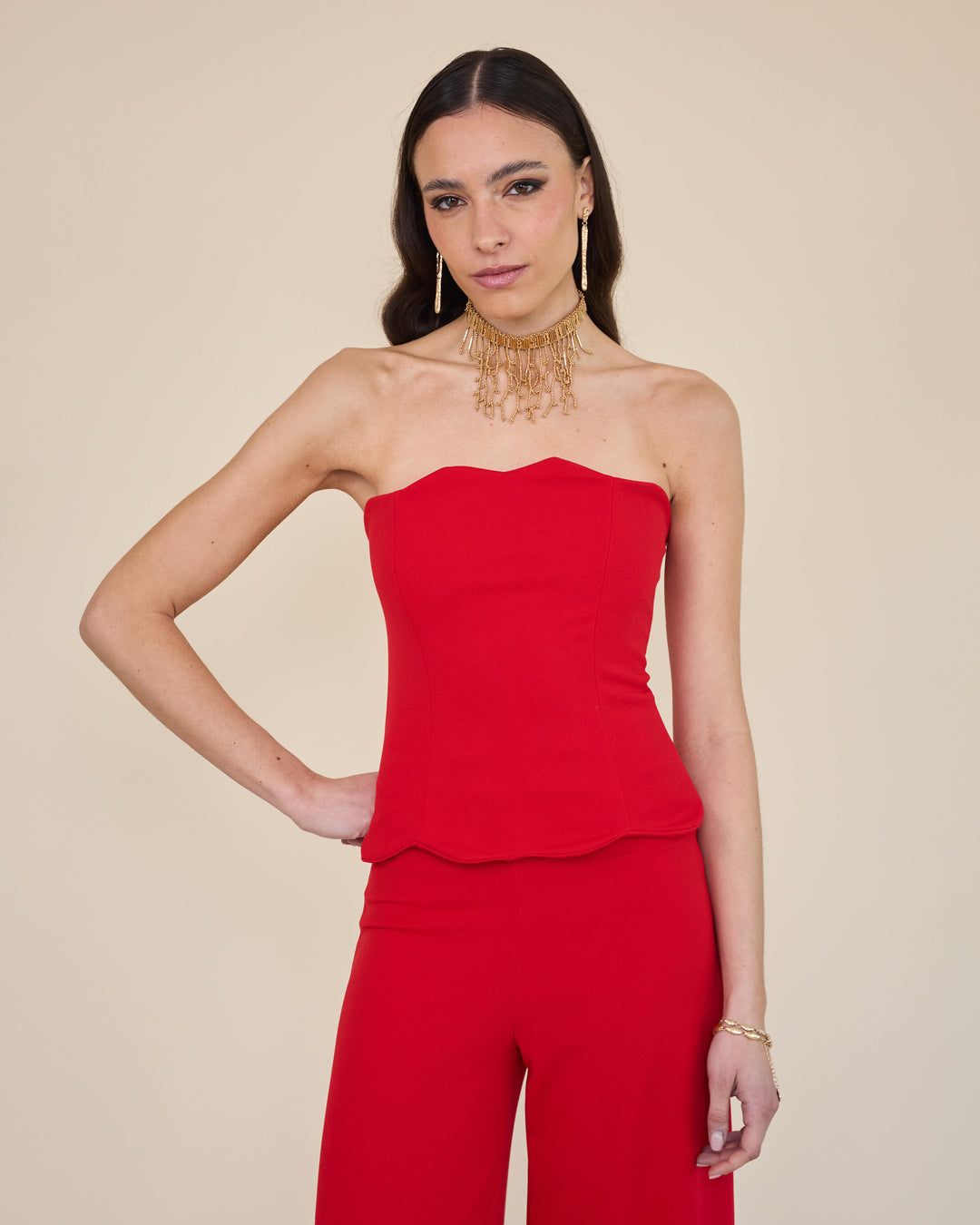 Pantalon Amalia Rojo
