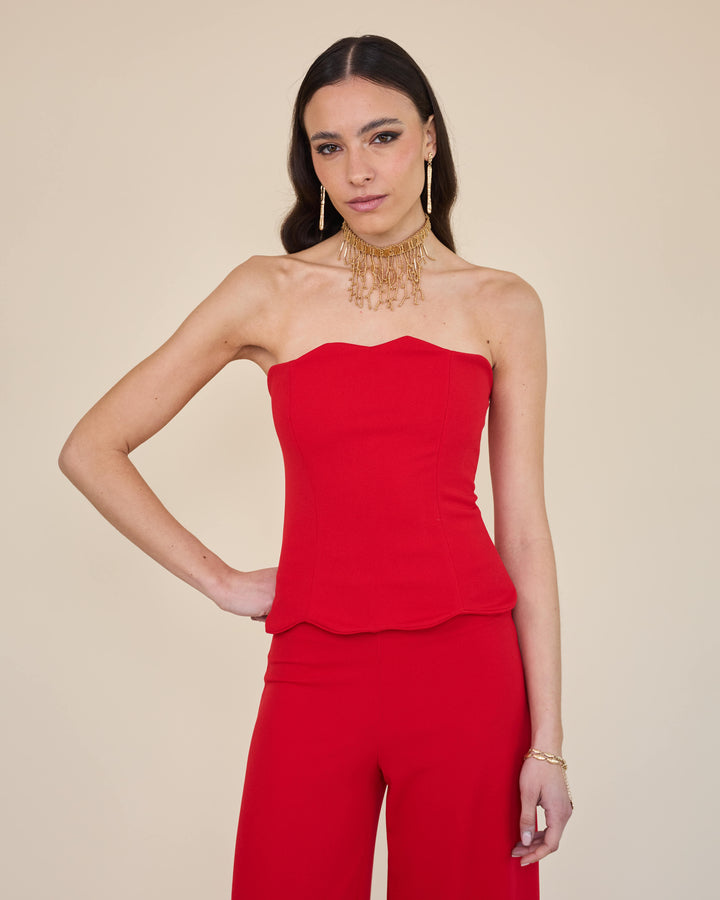 Pantalon Amalia Rojo