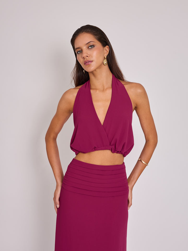 Falda Formentera Magenta