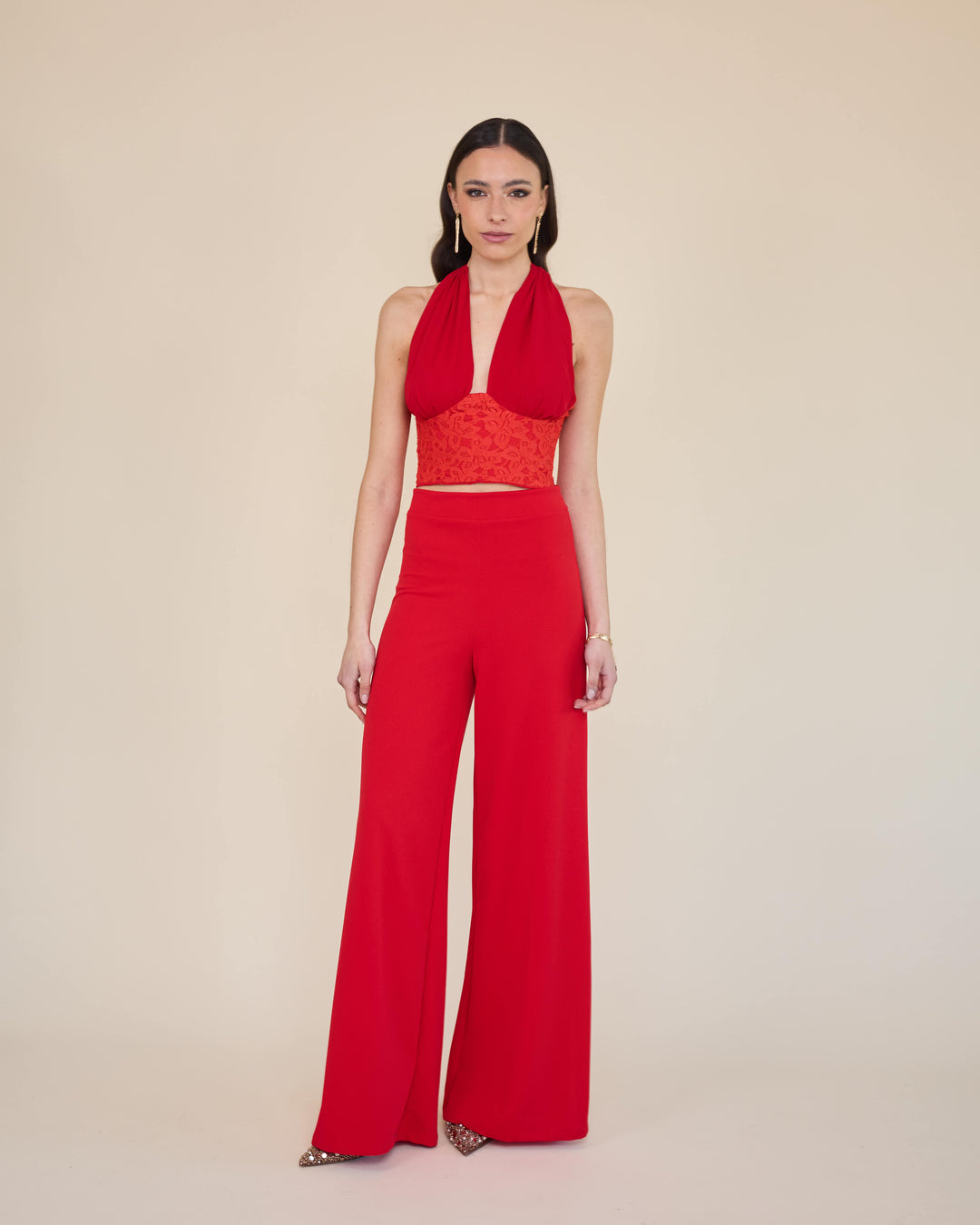 Top Amalia Rojo