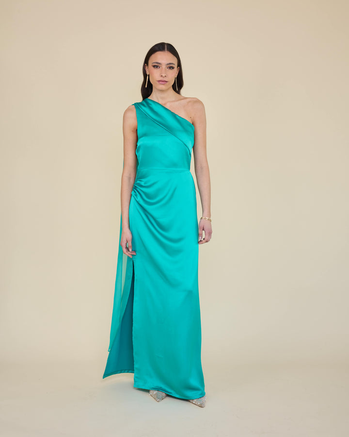 Vestido Mairena Turquesa