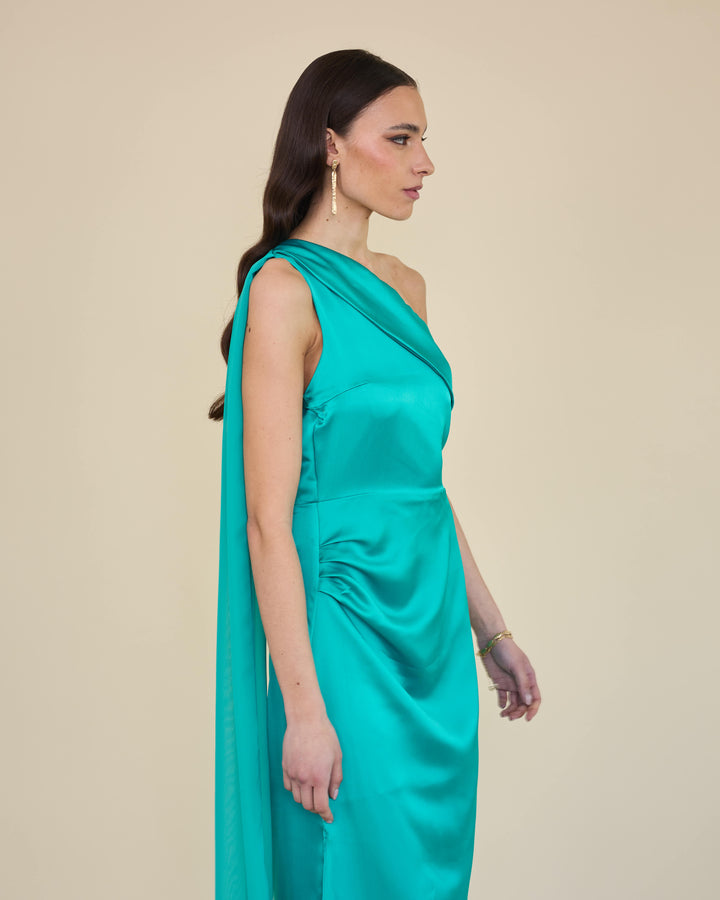 Vestido Mairena Turquesa