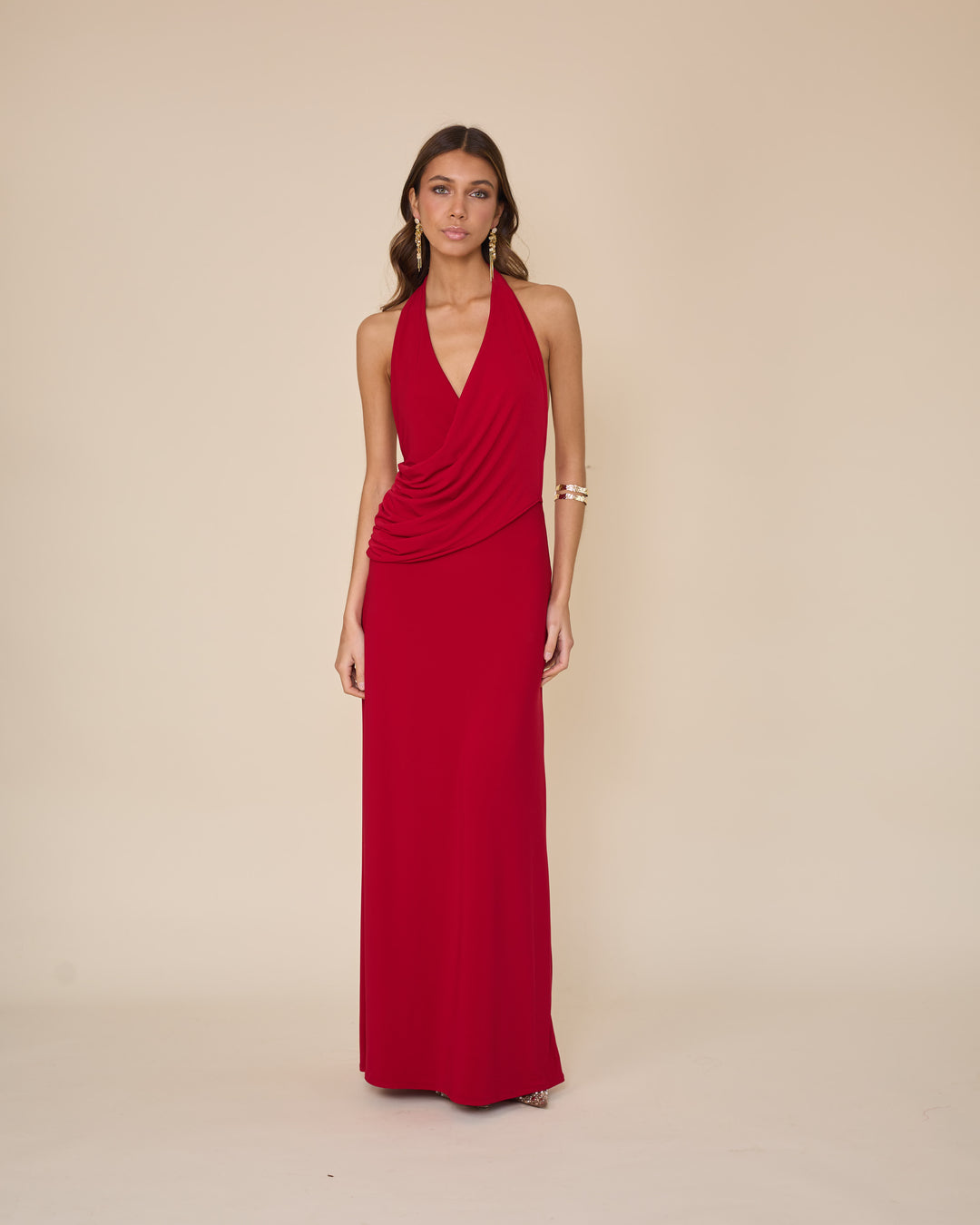 Vestido Julieta Rojo Italiano