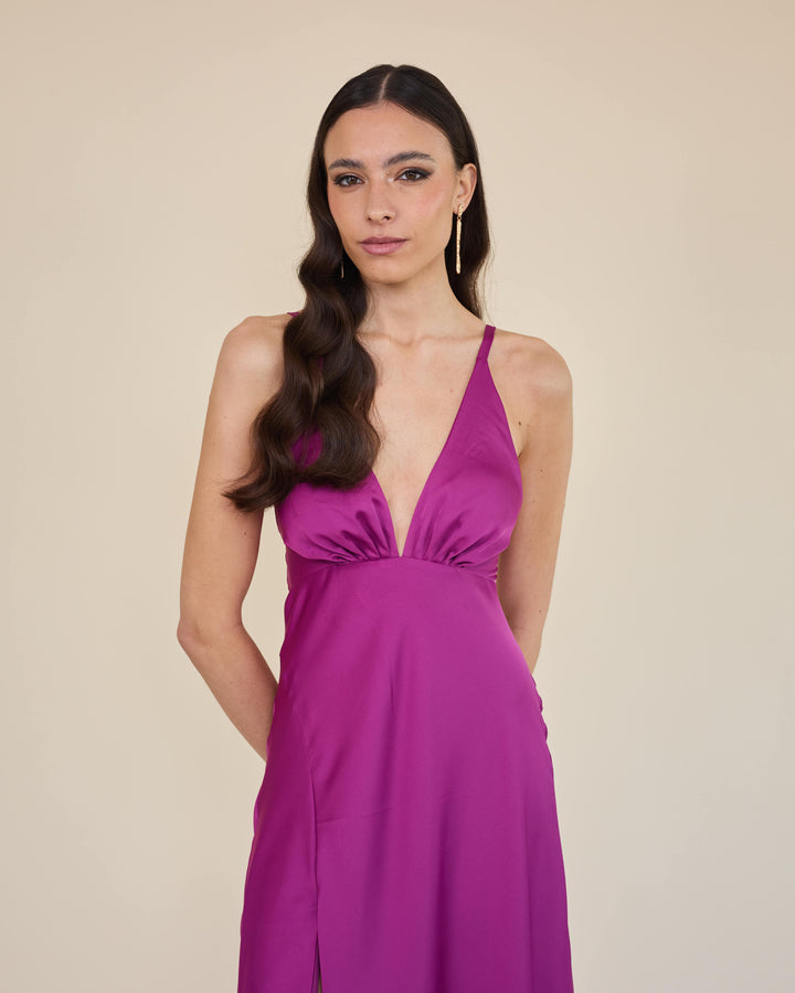 Vestido Siena Magenta