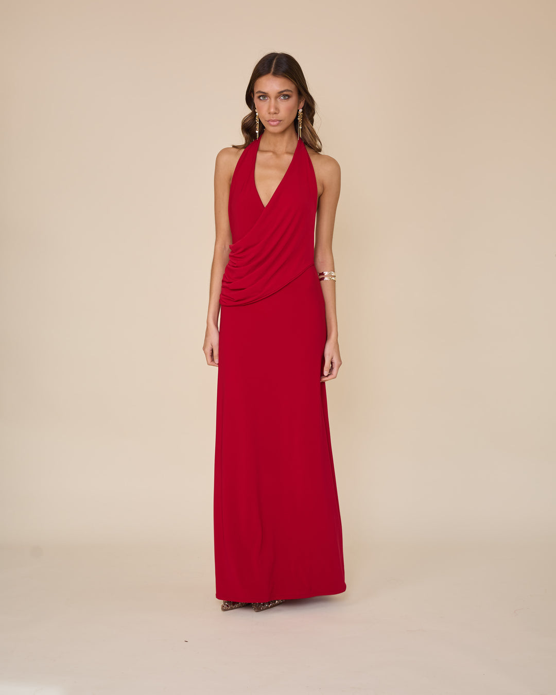 Vestido Julieta Rojo Italiano