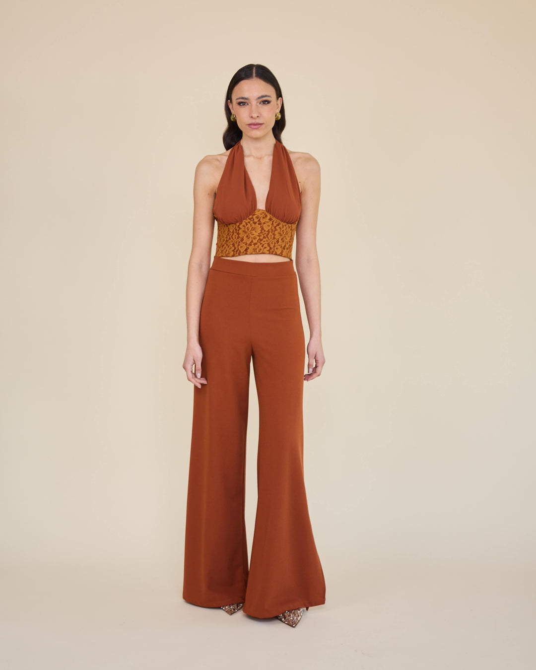 Pantalon Amalia Terracota