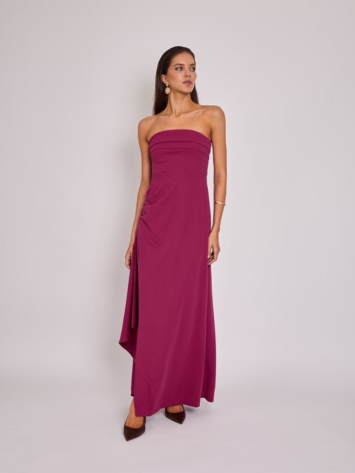 Vestido Lucia Magenta Claro