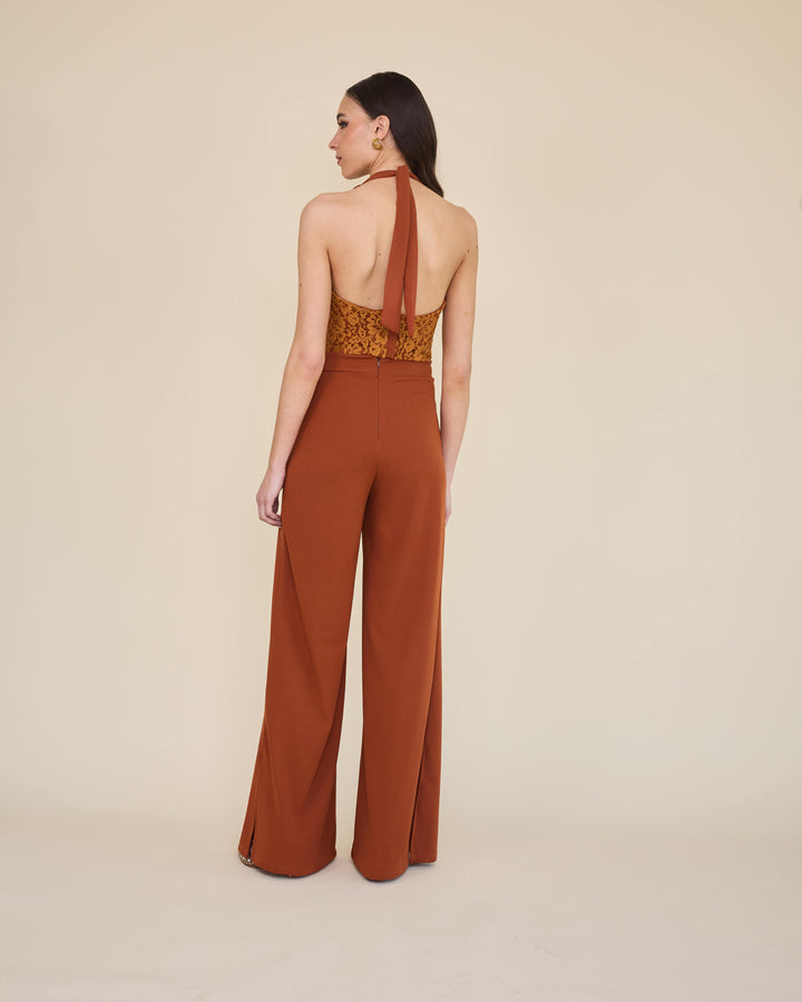 Pantalon Amalia Terracota