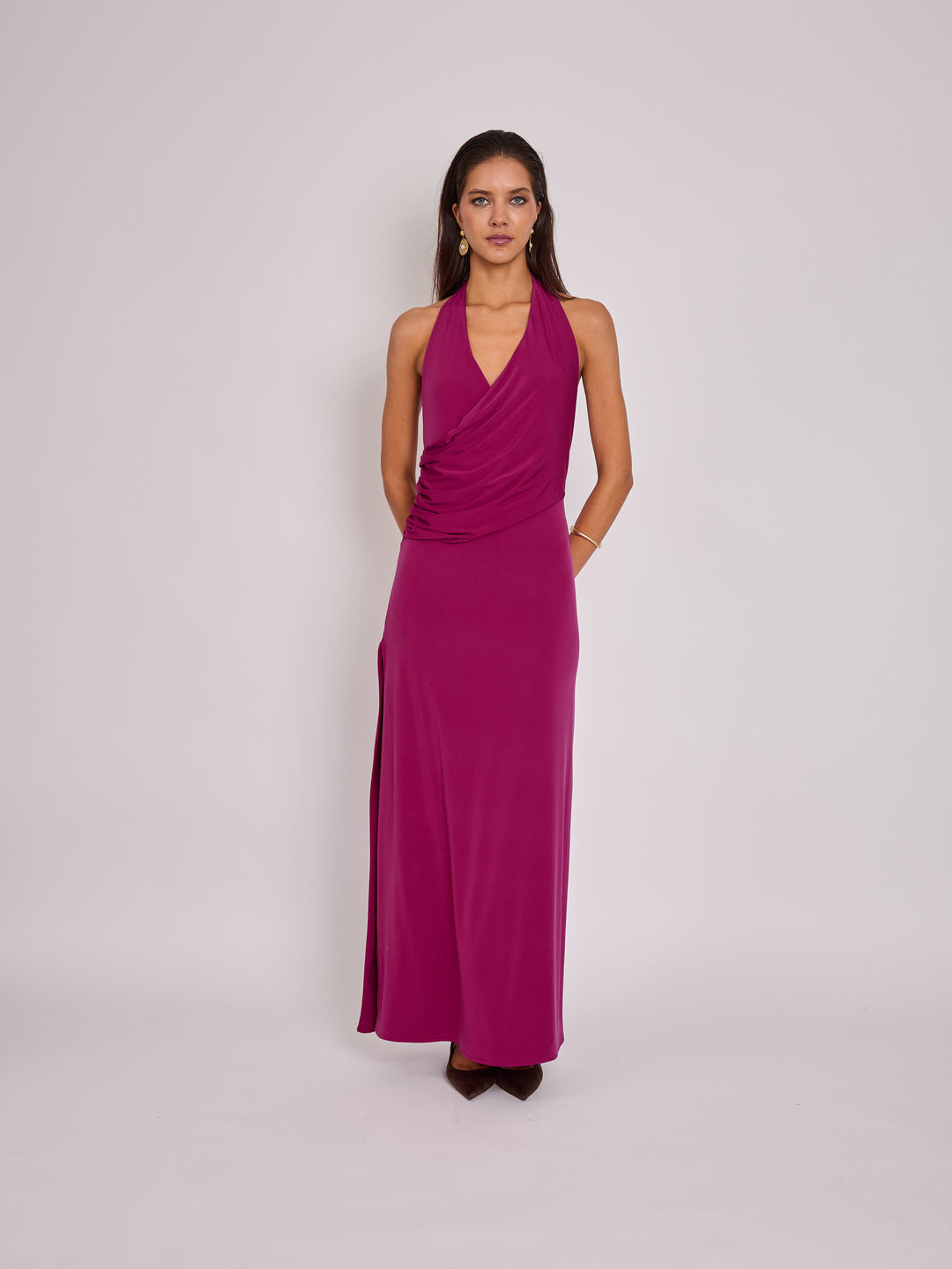 Vestido Julieta Magenta