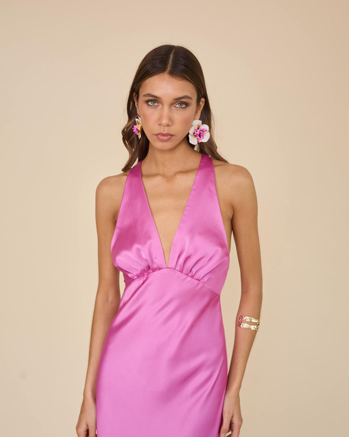 Vestido Amparo Rosado