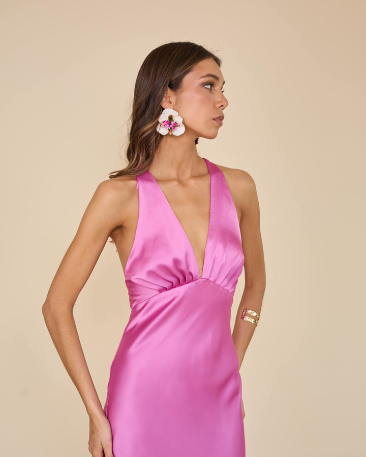 Vestido Amparo Rosado