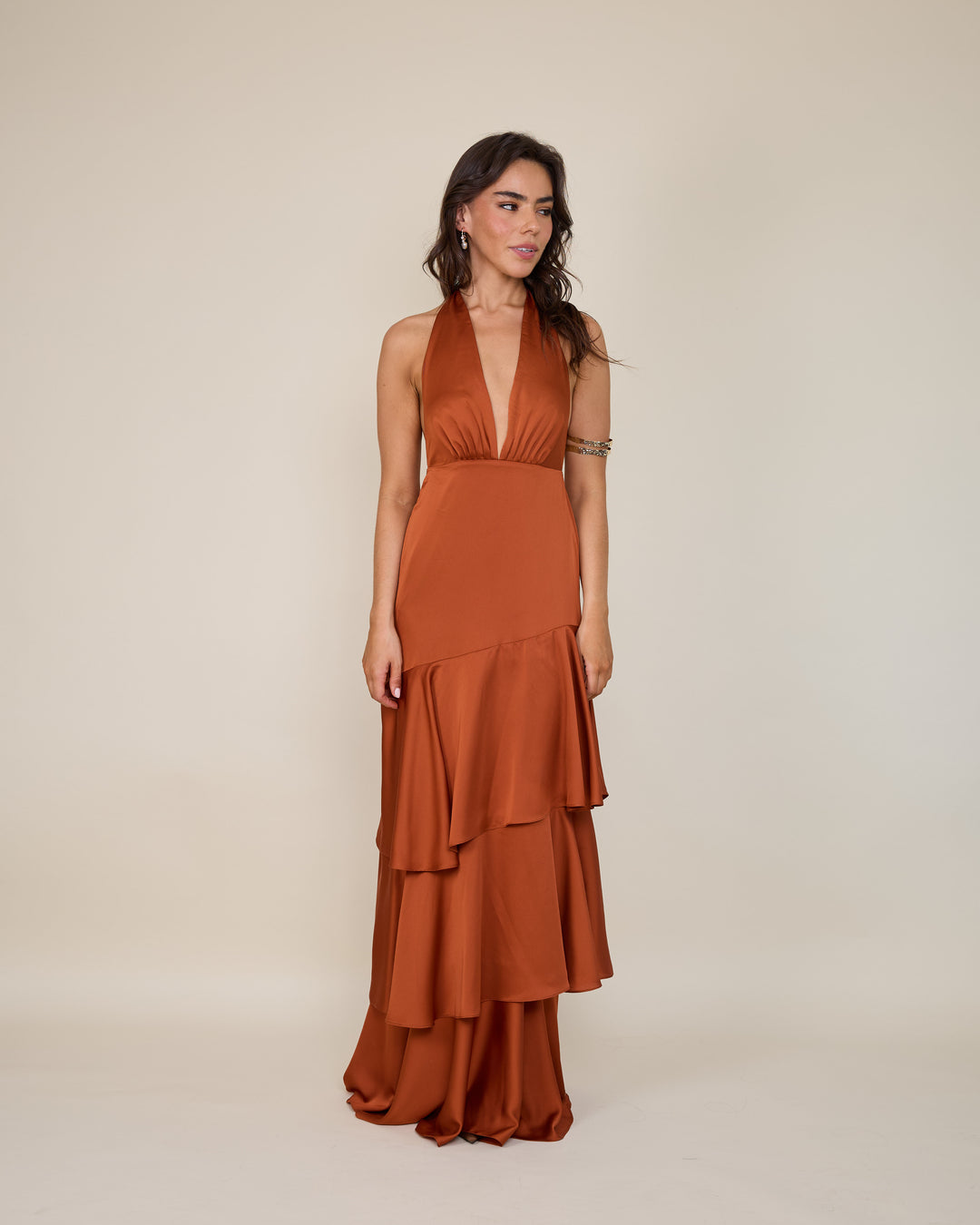 Vestido Lara Terracota