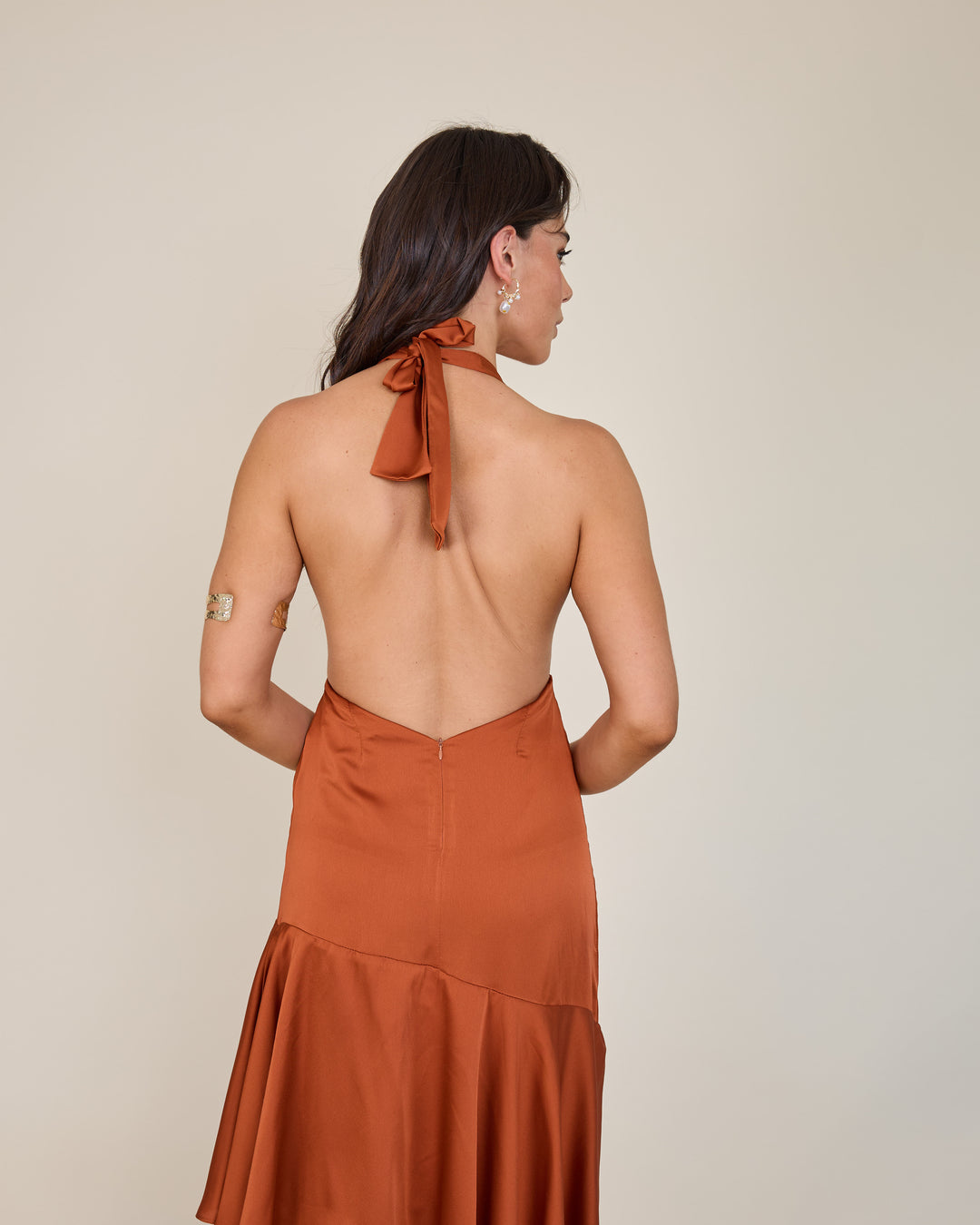 Vestido Lara Terracota