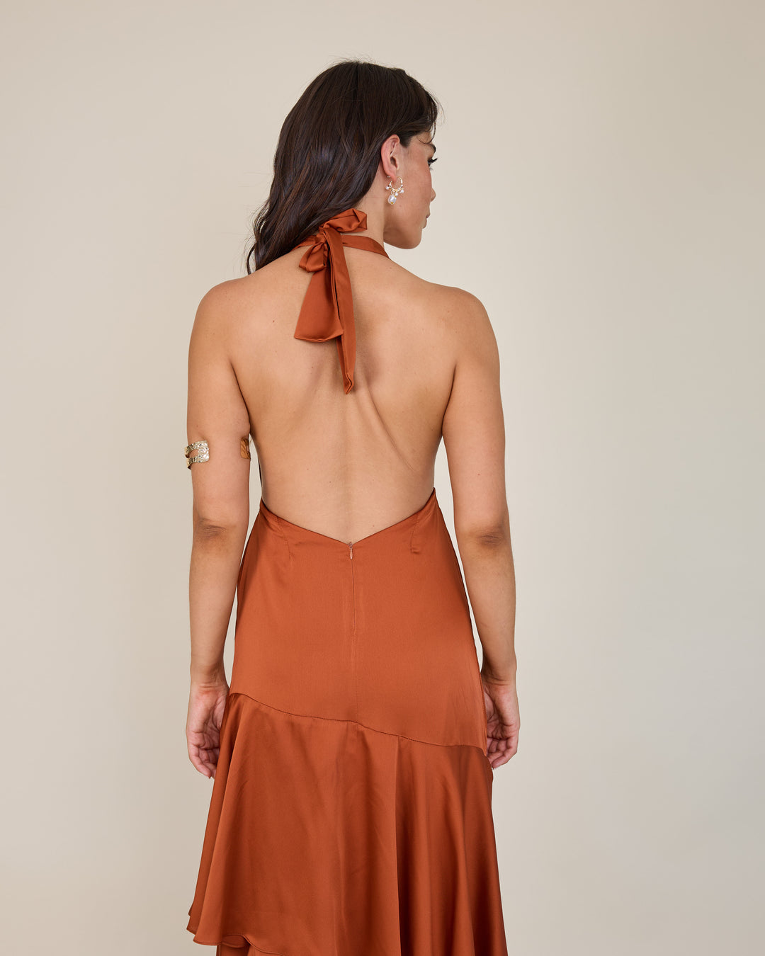 Vestido Lara Terracota