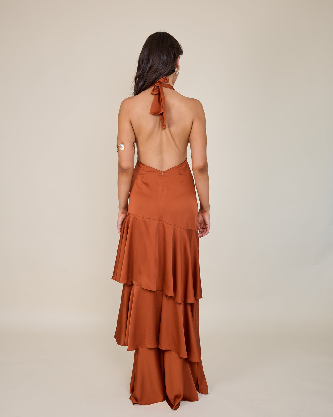 Vestido Lara Terracota