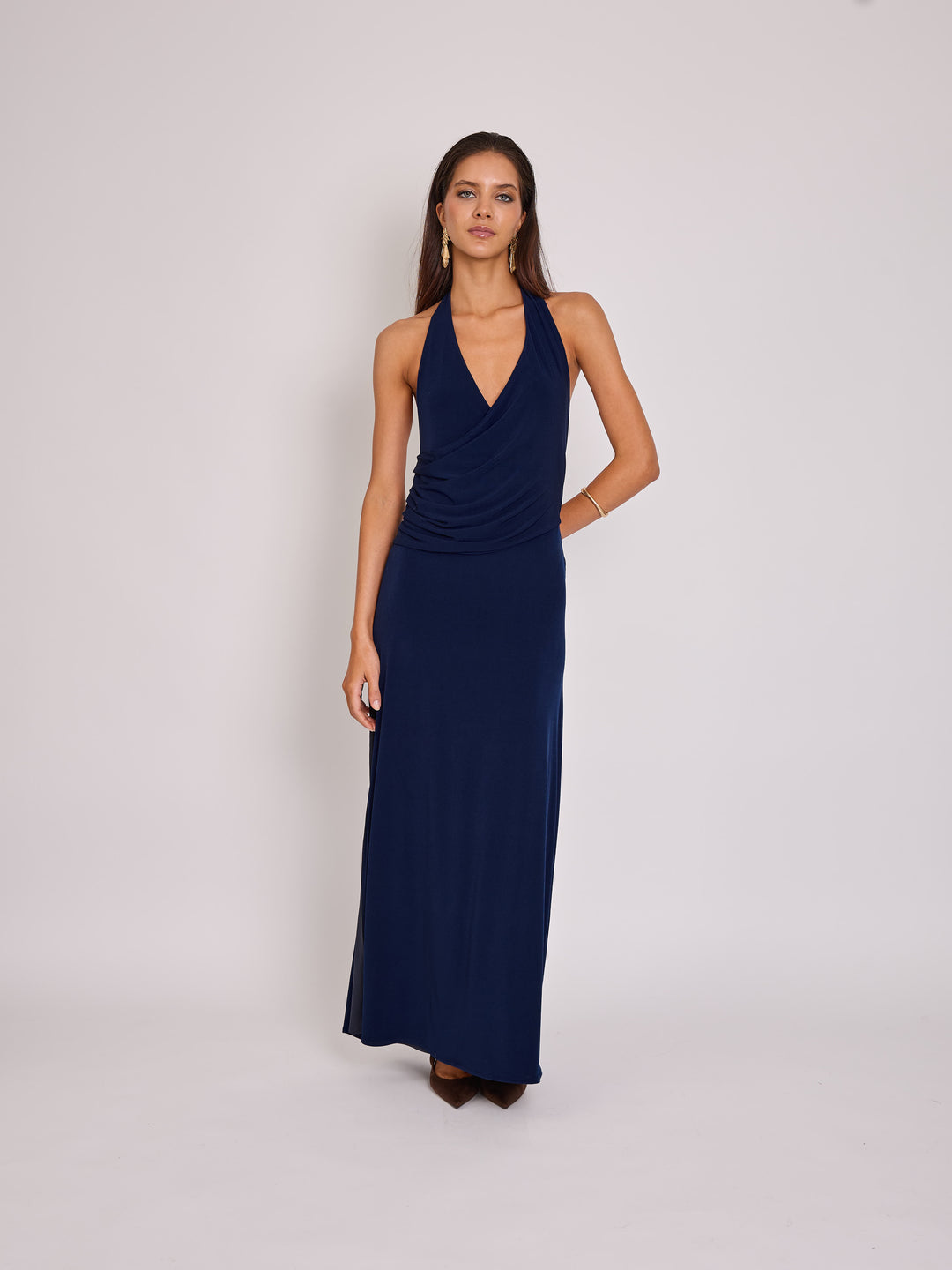 Vestido Julieta Azul Marino