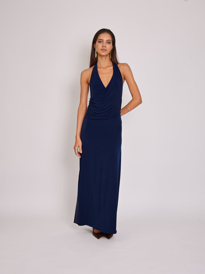 Vestido Julieta Azul Marino
