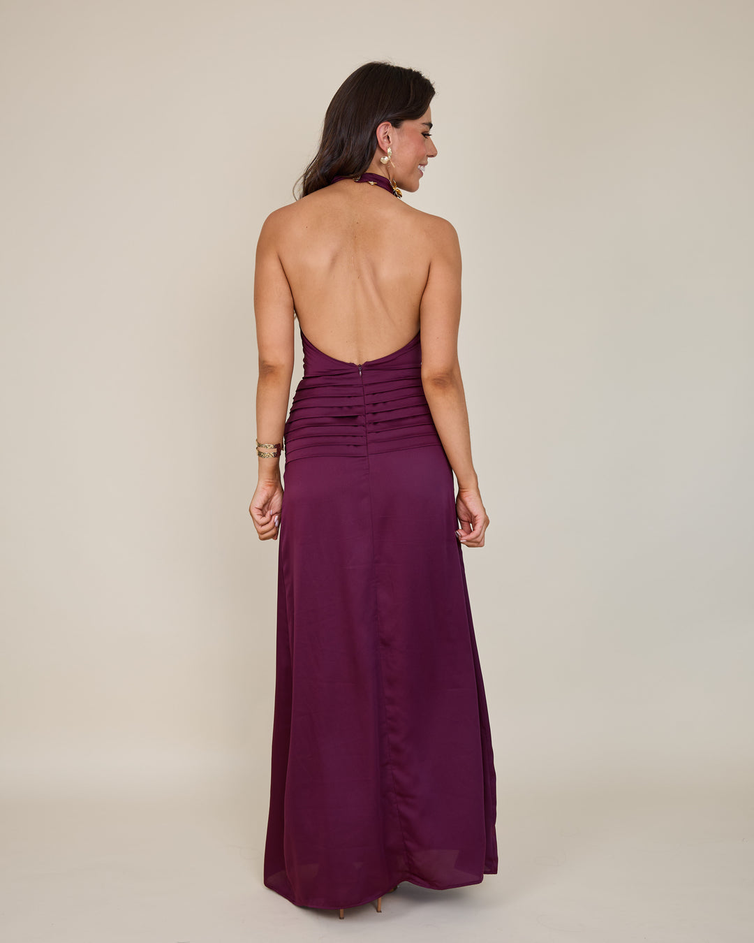 Vestido Martina Vino