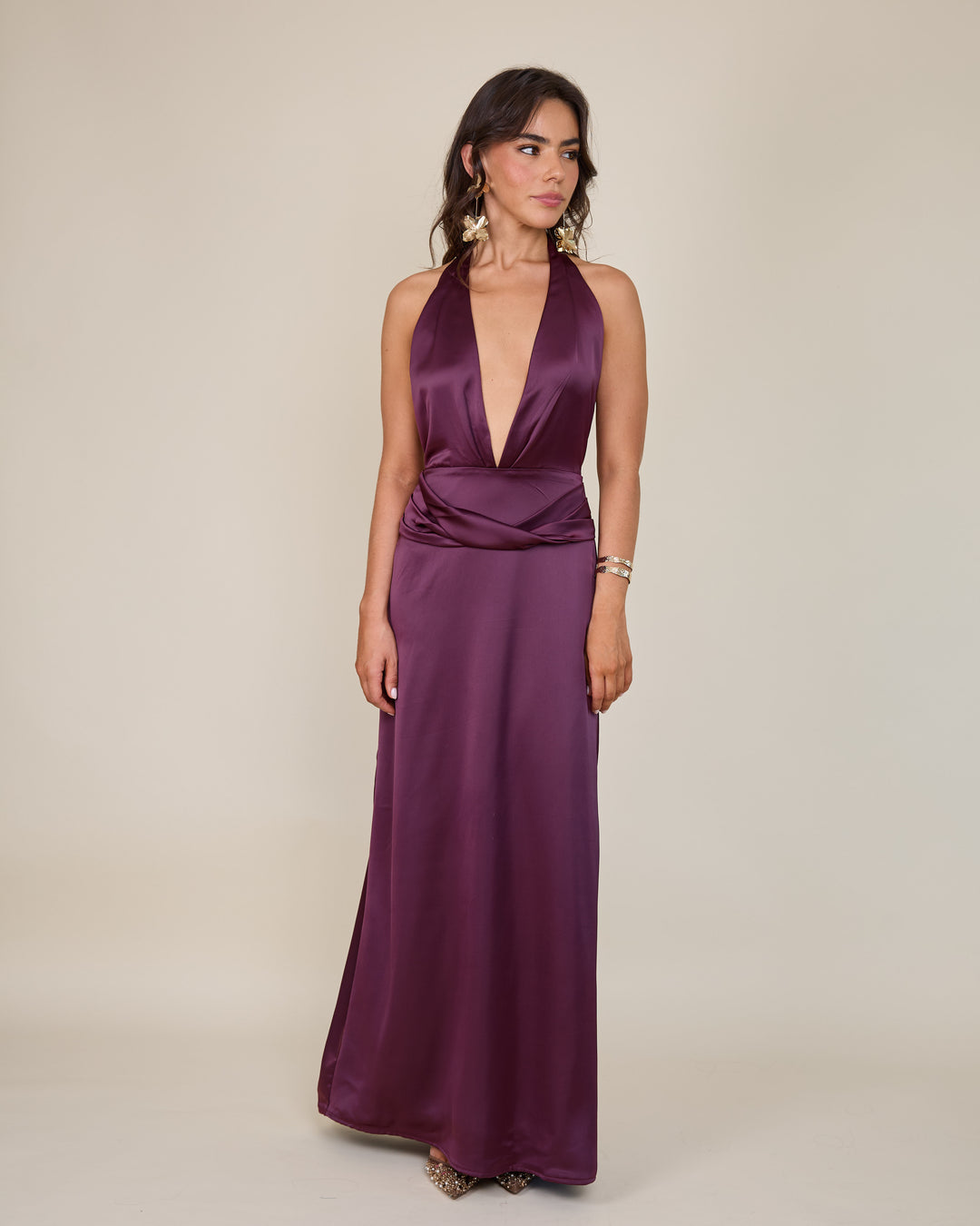 Vestido Amara Vino