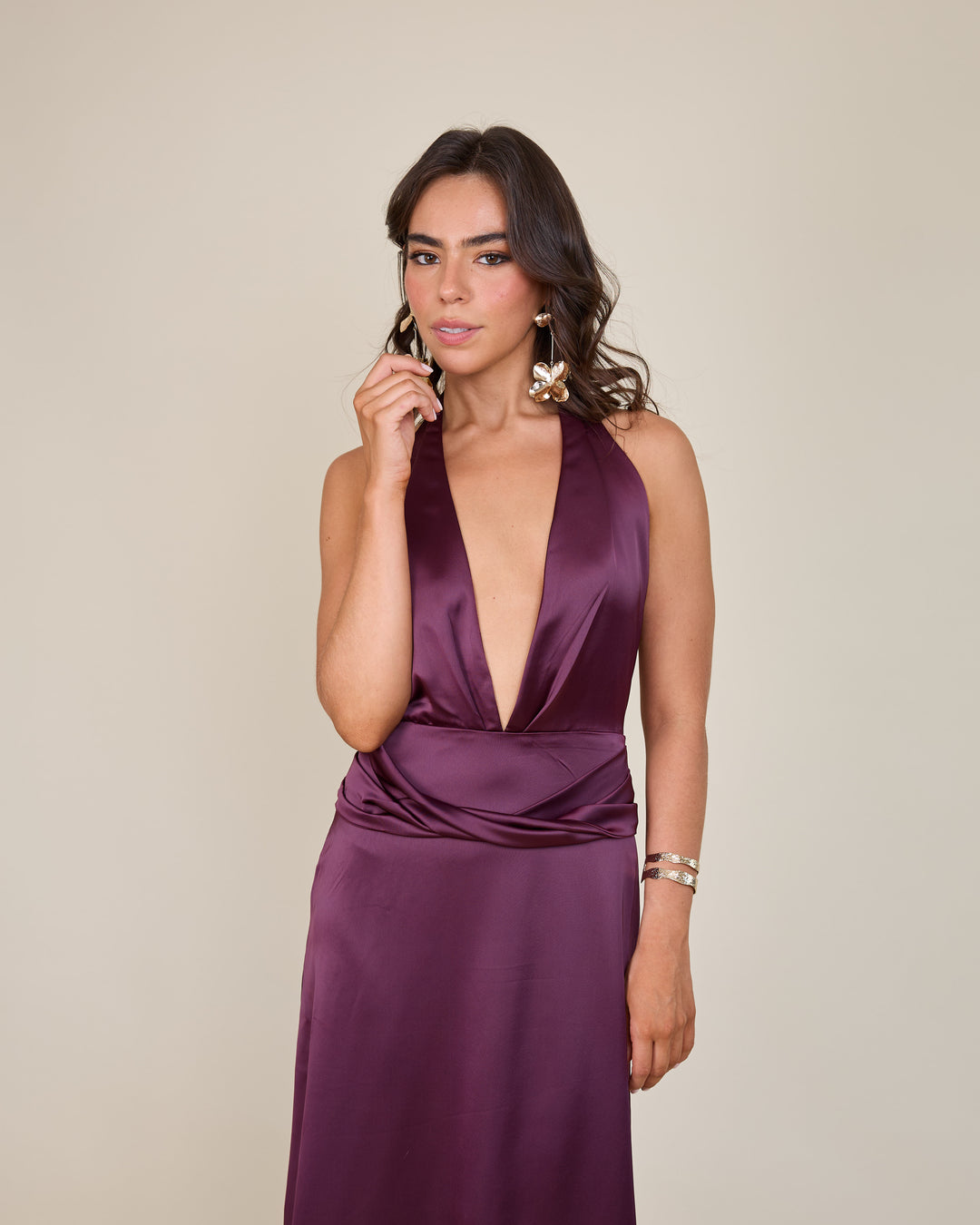Vestido Amara Vino