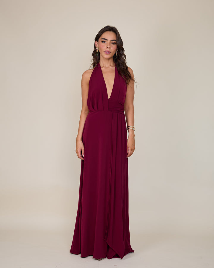 Vestido Isidora Vino