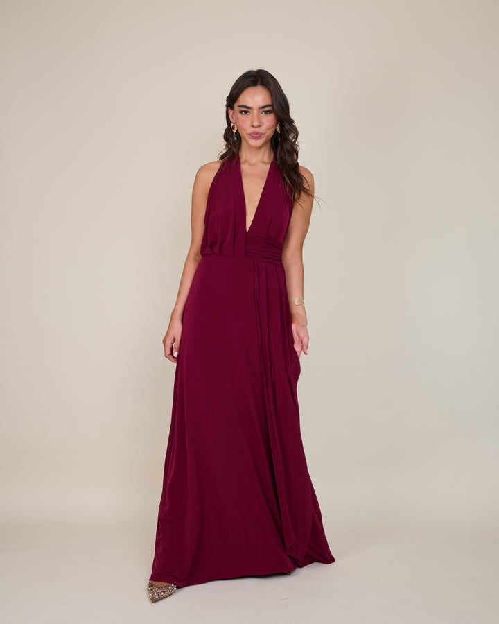 Vestido Isidora Vino