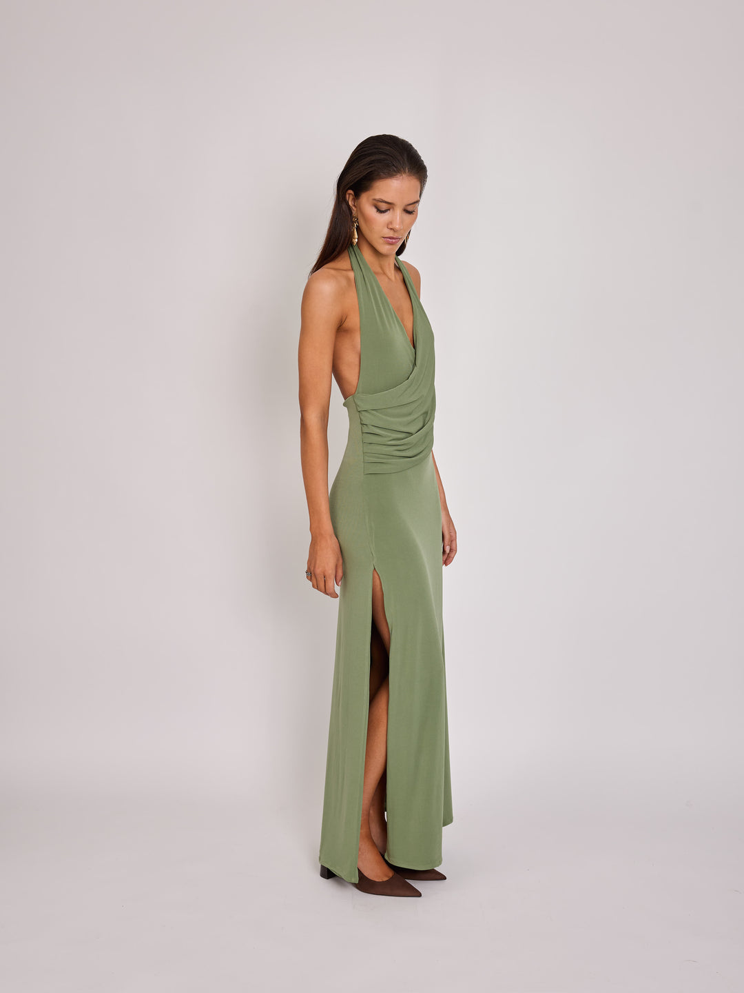 Vestido Julieta Verde Oliva