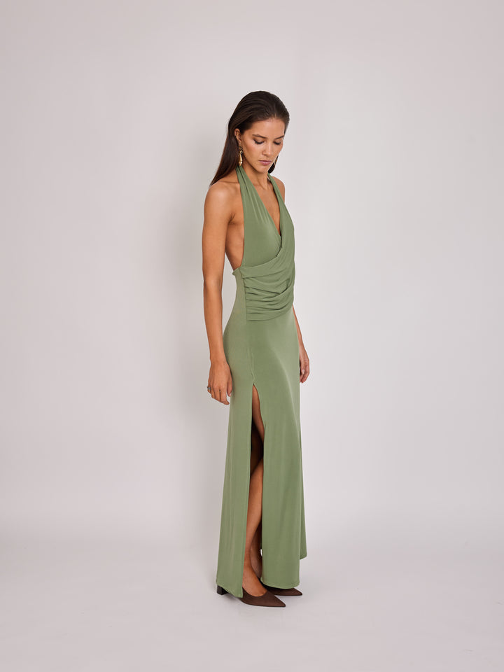 Vestido Julieta Verde Oliva