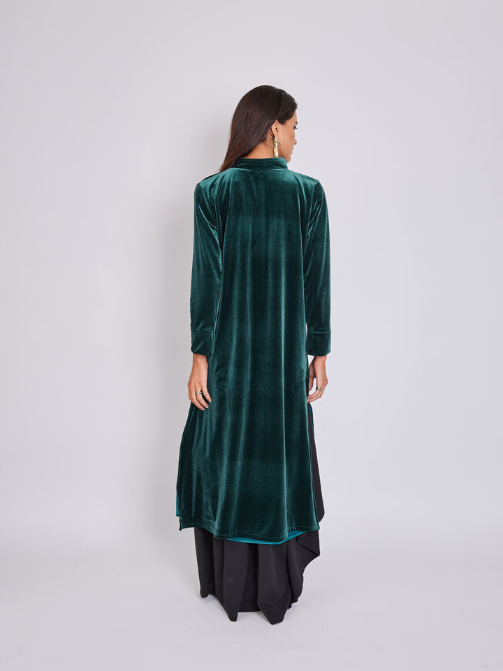 Tapado Velvet Verde