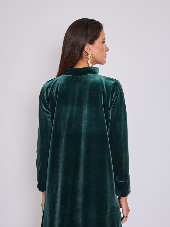 Tapado Velvet Verde