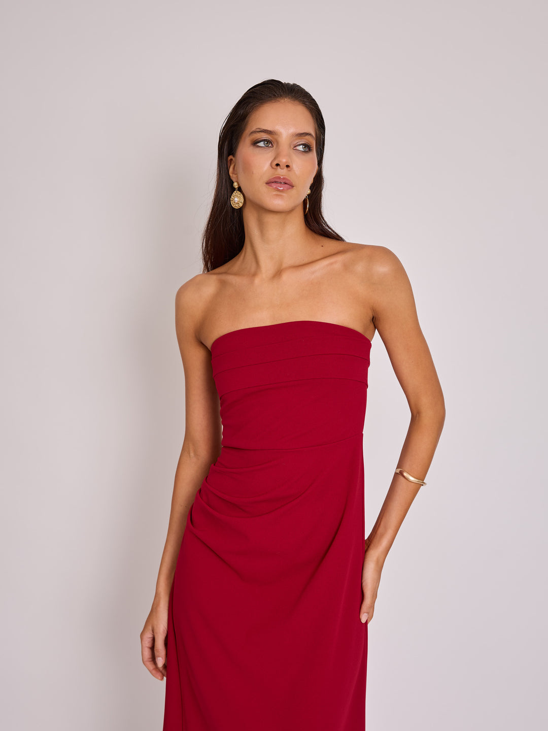 Vestido Lucia Rojo Italiano