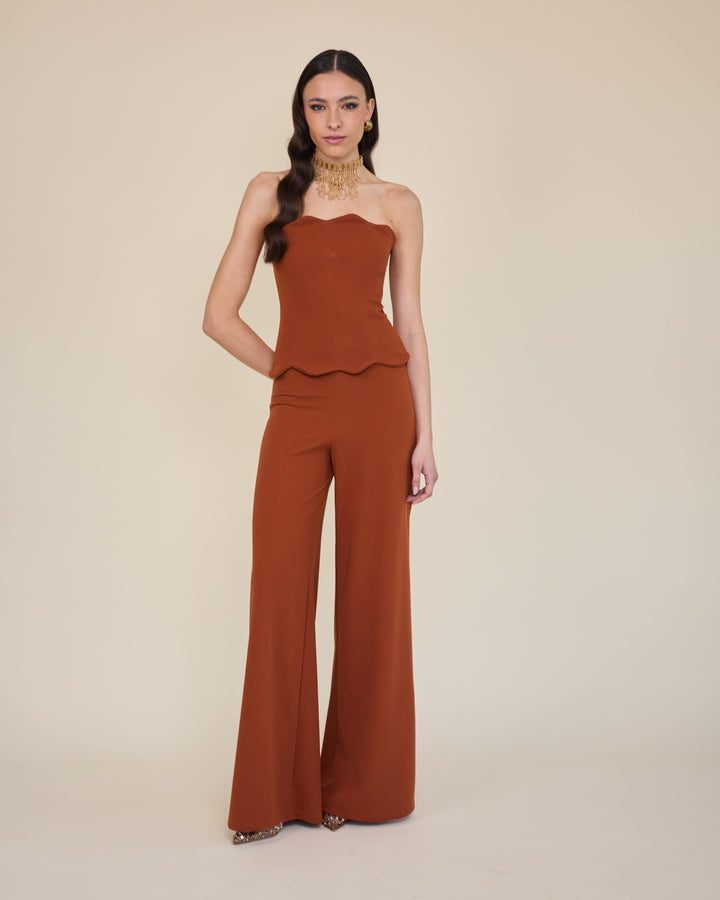Pantalon Amalia Terracota