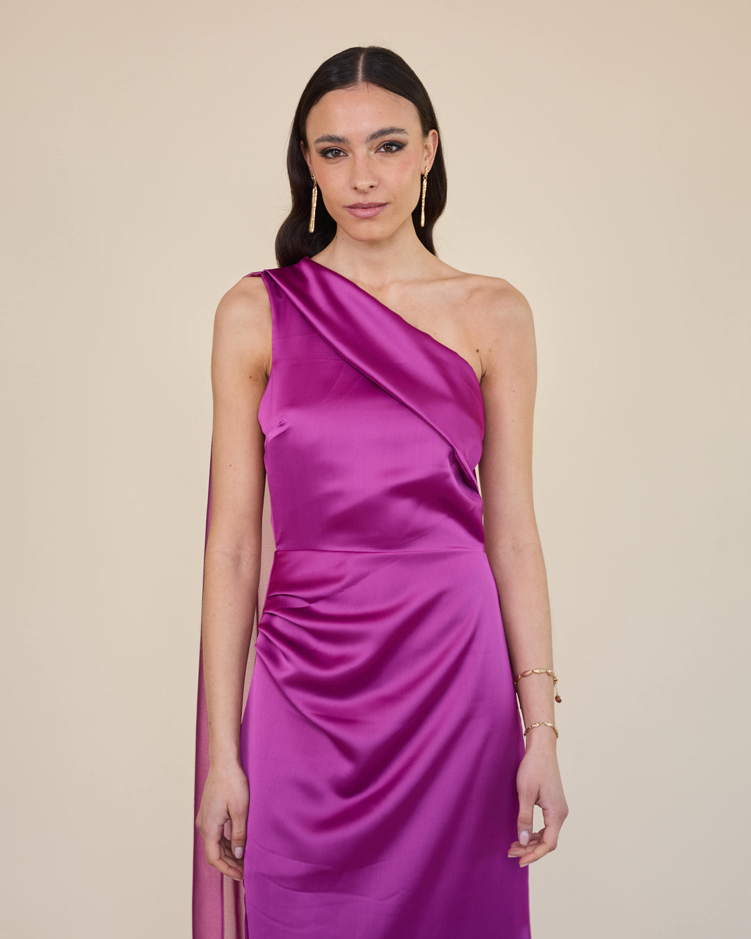 Vestido Mairena Magenta