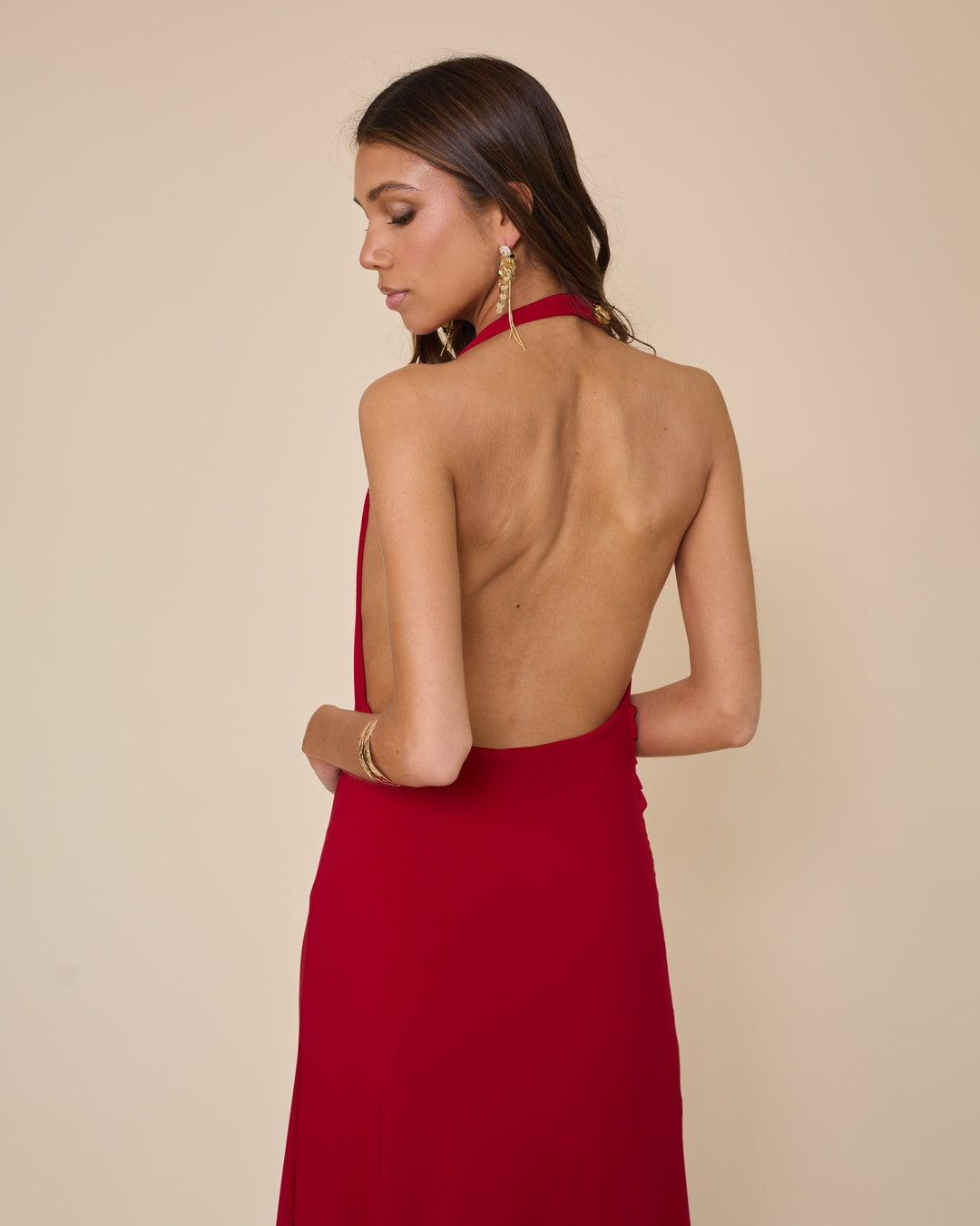 Vestido Julieta Rojo Italiano