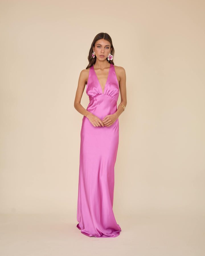 Vestido Amparo Rosado