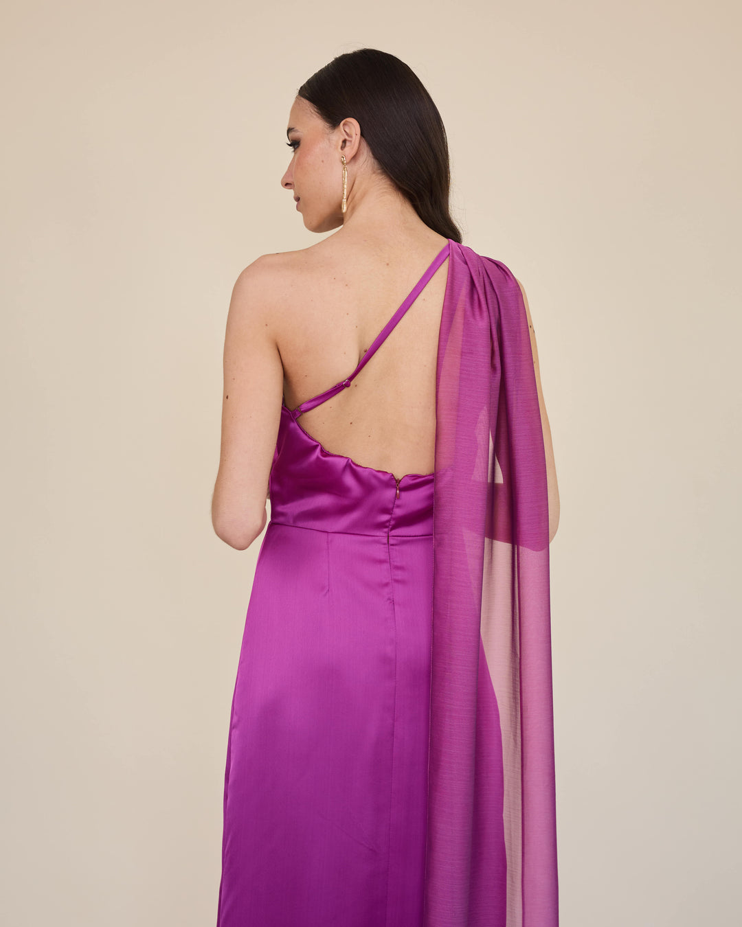 Vestido Mairena Magenta