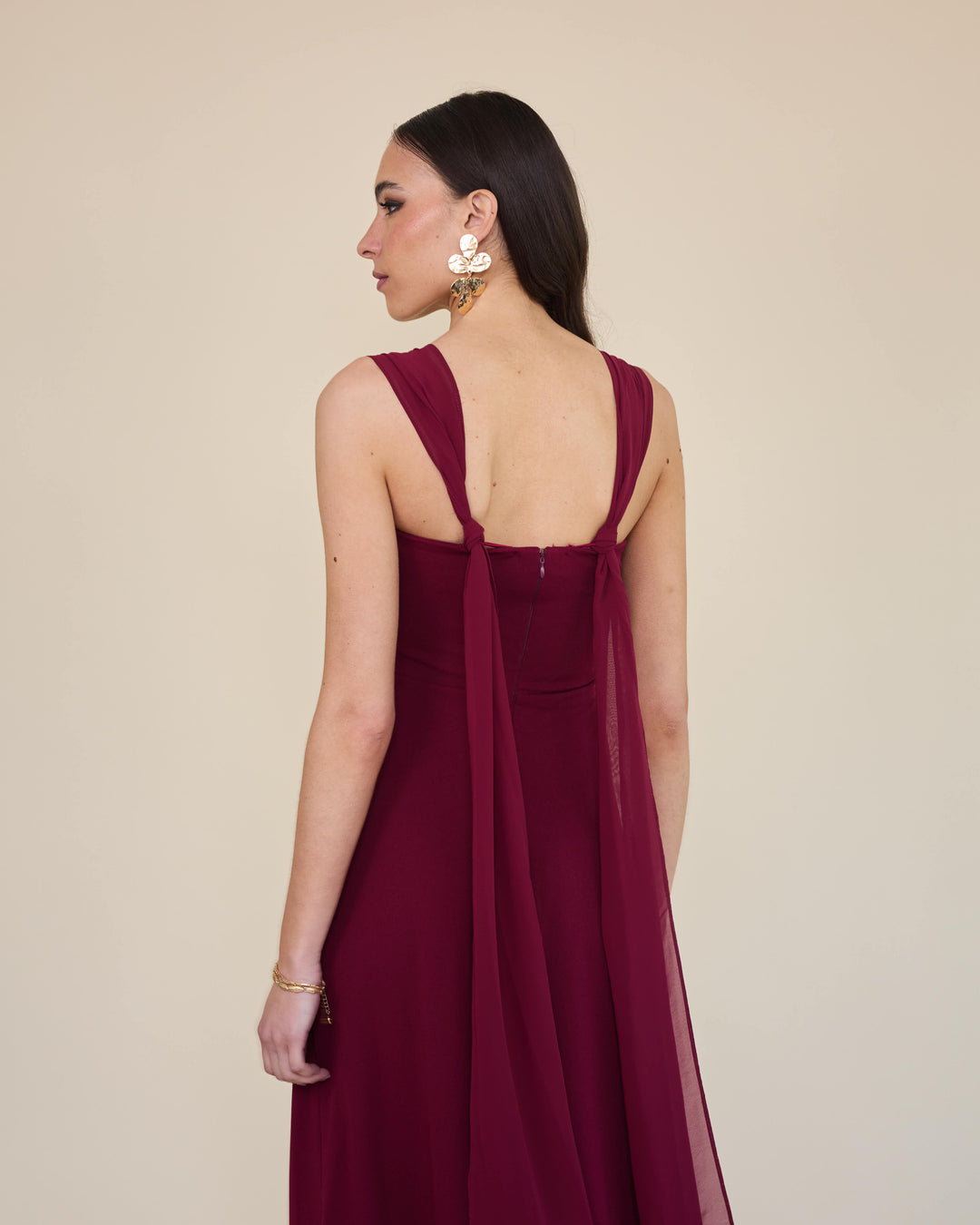 Vestido Nicoletta Vino